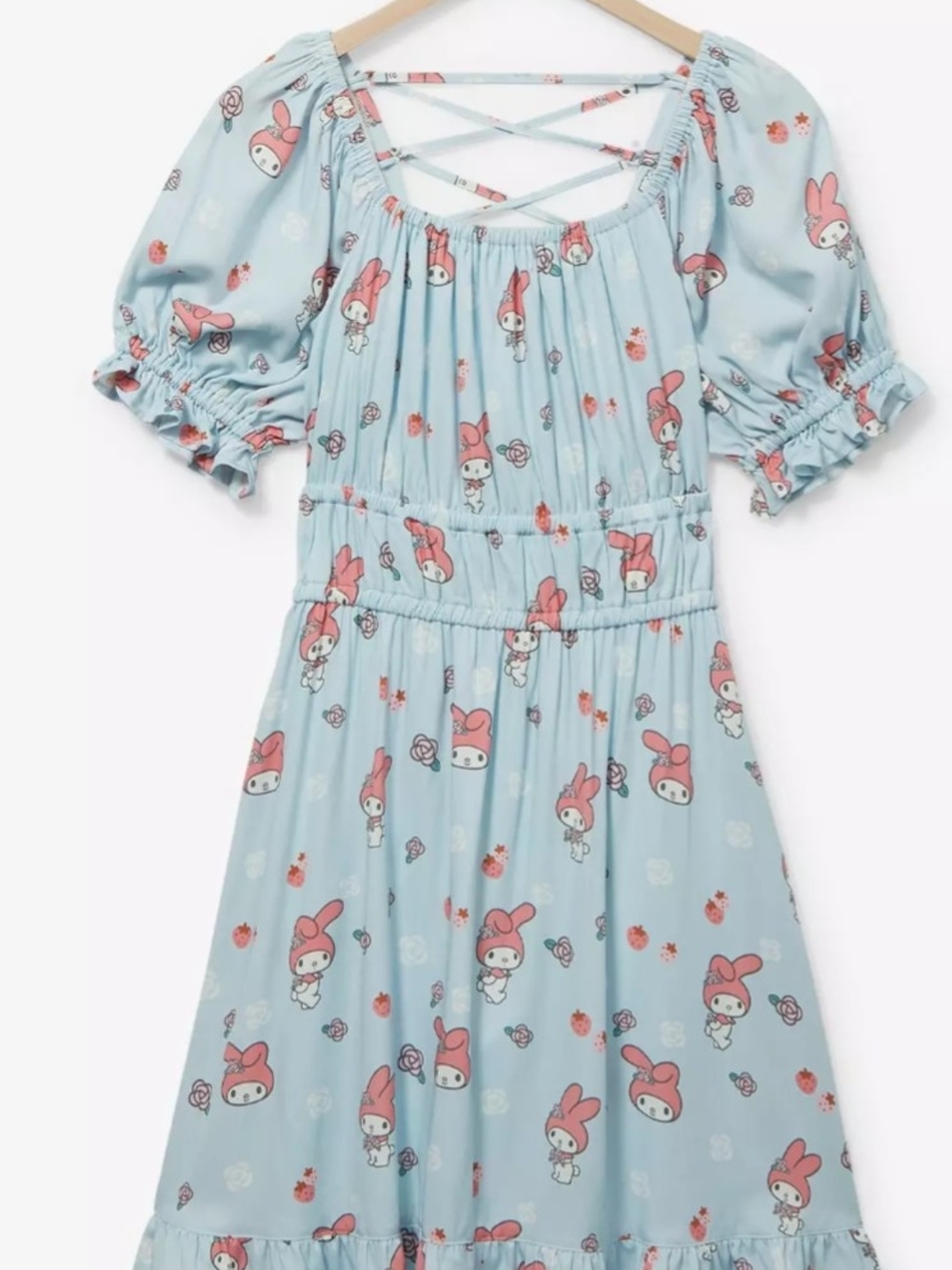 Sanrio My Melody Allover Print Size Large Smock Dress